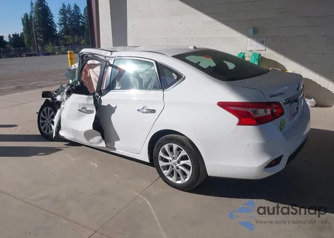 2018 Nissan Sentra Sv из США, поврежденный, VIN 3N1AB7AP4JY248586